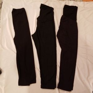 Black Maternity Leggings